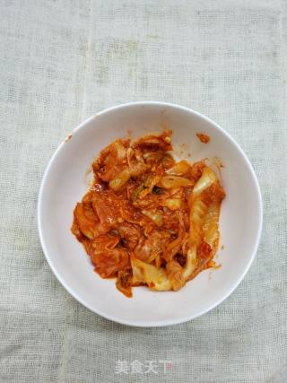 辣白菜豆腐煲的做法步骤：1