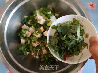 小葱拌豆腐的做法步骤：7