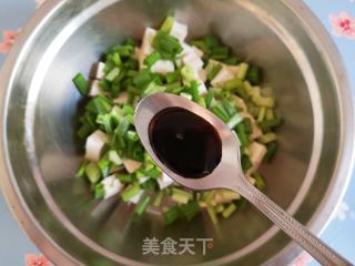 小葱拌豆腐的做法步骤：4