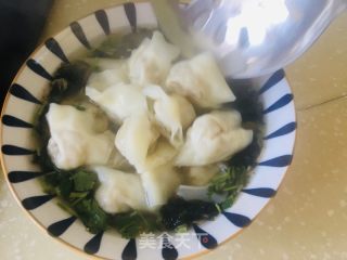 清汤馄饨的做法步骤：6