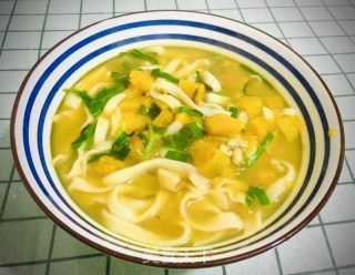 南瓜手擀面的做法步骤：17