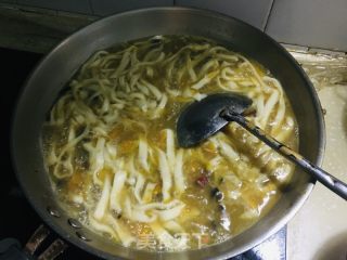南瓜手擀面的做法步骤：15