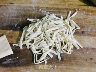 南瓜手擀面的做法步骤：12