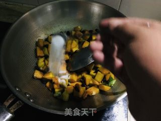 南瓜手擀面的做法步骤：7
