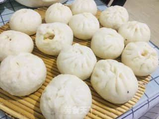 白萝卜包子的做法步骤：10