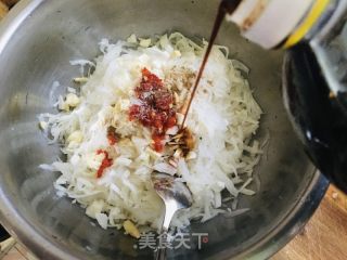 白萝卜包子的做法步骤：3