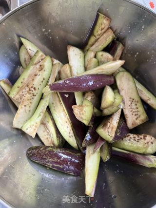 豆角烧茄子的做法步骤：2