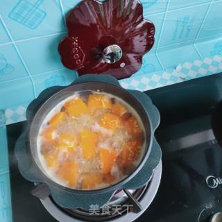 南瓜二米粥的做法步骤：7