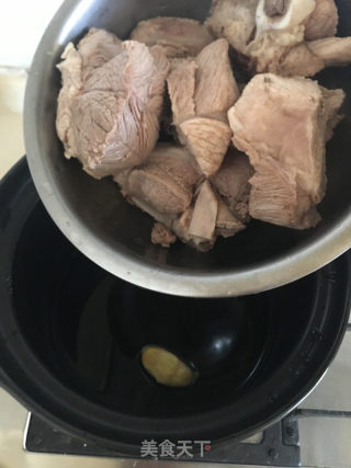 扇骨莲藕绿豆汤的做法步骤：2