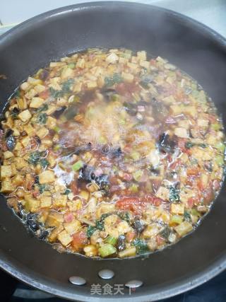 陕西家常美食～烩麻食的做法步骤：15