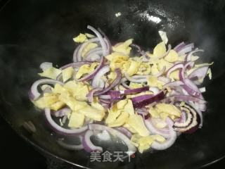 冬笋肉片打卤面的做法步骤：5