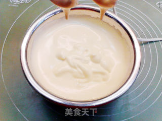 淡奶油海绵小蛋糕的做法步骤：3