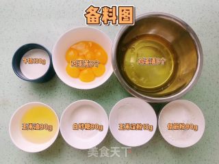 古早蛋糕的做法步骤：1