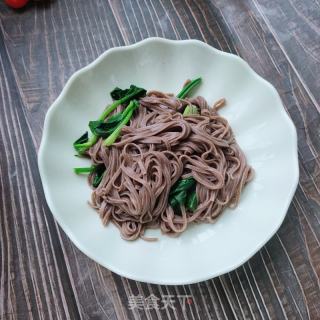 鸡胸肉拌荞麦面的做法步骤：9