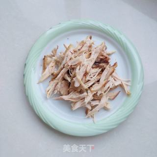 鸡胸肉拌荞麦面的做法步骤：2