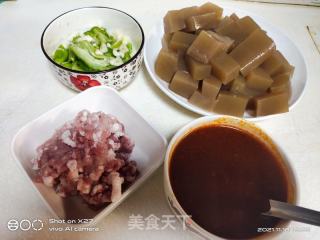 肉末红烧魔芋的做法步骤：1