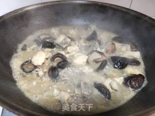 腐乳红烧香菇烧鸡的做法步骤：3