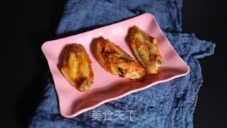 奥尔良烤鸡中翅的做法步骤：5