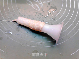 新奥尔良玉米鸡肉肠的做法步骤：7