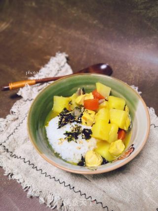 咖喱鸡肉饭的做法步骤：14