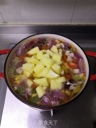 咖喱鸡肉饭的做法步骤：11