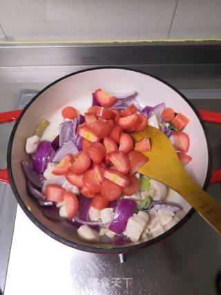 咖喱鸡肉饭的做法步骤：6