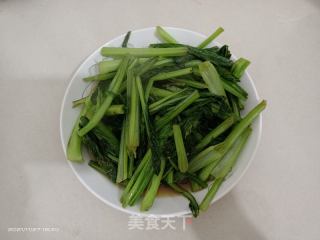 清炒油菜的做法步骤：5