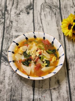 陕西关中美食～旗花面的做法步骤：13