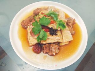 排骨卤豆腐的做法步骤：11