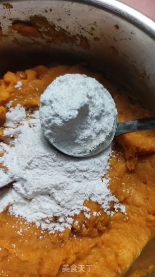 红薯豆沙饼的做法步骤：6