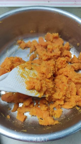 红薯豆沙饼的做法步骤：3