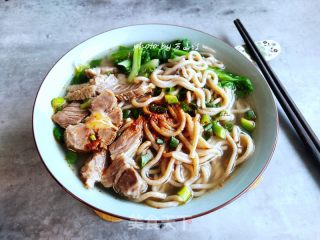 荞麦饸饹面的做法步骤：12