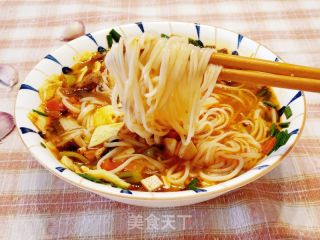 陕西特色美食～家常臊子面的做法步骤：16