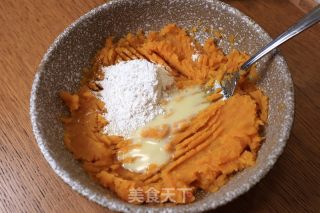 红薯奶酪饼的做法步骤：2