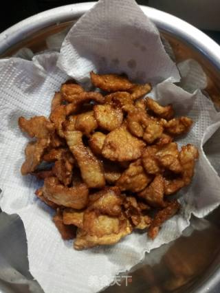 软炸猪肉片的做法步骤：5