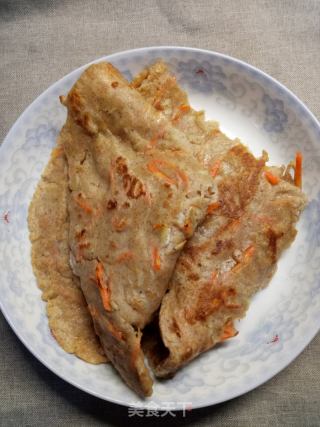 胡萝卜虾皮黑麦饼的做法步骤：10