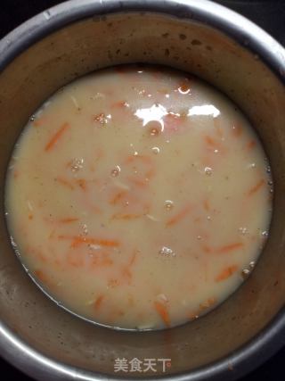 胡萝卜虾皮黑麦饼的做法步骤：5