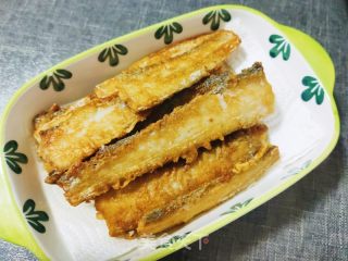 香酥带鱼的做法步骤：12