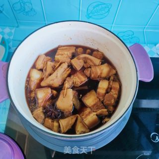 梅干菜卤肉馅饼的做法步骤：2