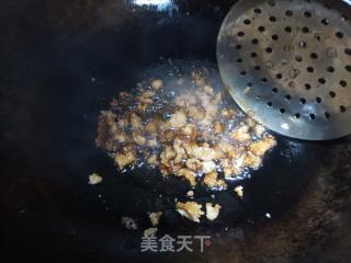 鸡白菜炒肉末（白菜两吃）的做法步骤：6