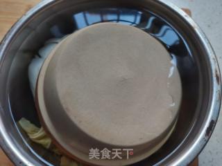 鸡白菜炒肉末（白菜两吃）的做法步骤：2