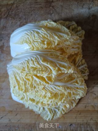 凉拌白菜心的做法步骤：1