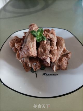 电饭煲腐乳排骨的做法步骤：8