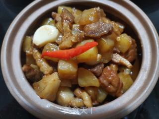 五花肉烧土豆的做法步骤：11