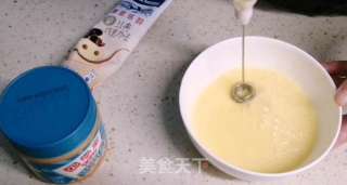 花生酱巧克力口味港式西多士，吐司的别样吃法，简单美味解馋的做法步骤：1