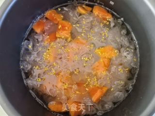 桂花木瓜银耳汤的做法步骤：9