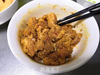 老干妈粉蒸肉的做法步骤：7
