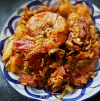 辣萝卜炒饭的做法步骤：14