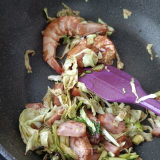 辣萝卜炒饭的做法步骤：9