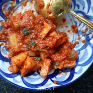 辣萝卜炒饭的做法步骤：5